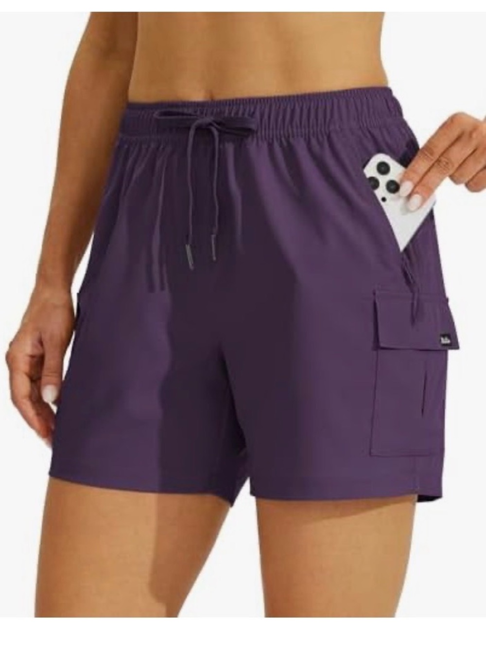 Willit Women's Shorts Hiking Cargo Shorts Quick Dry Golf Active Athletic 5” XS